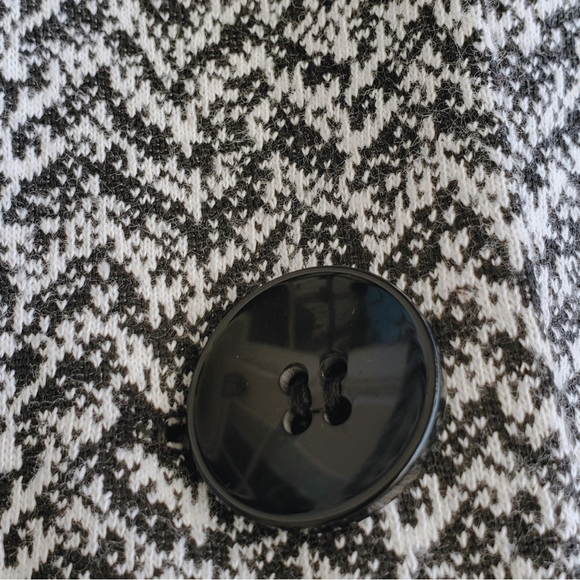 Elena Solano Tweed Button Front Belted Lined Coat - Picture 5 of 7